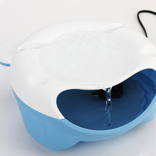 Automatic Pet Cat dog water Fountain Mute Pet Water Dispenser Automatic Dri N9M6