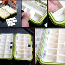 Lure Fishing Box 24 Compartments Double Layer Fishing Box Plastic Fishing T R8V8