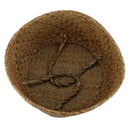Seagrass Wickerwork Basket Rattan Foldable Hanging Flower Pot Planter Woven