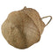 Seagrass Wickerwork Basket Rattan Foldable Hanging Flower Pot Planter Woven