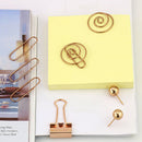 65 PCS Decorative Paper Clips and Set,Multi-Kind Push-Pin Map Tacks Long Ta