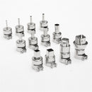 New 12pcs/set Heat Gun Rework Nozzle For 850 Hot Air Soldering Station Weld S9T8