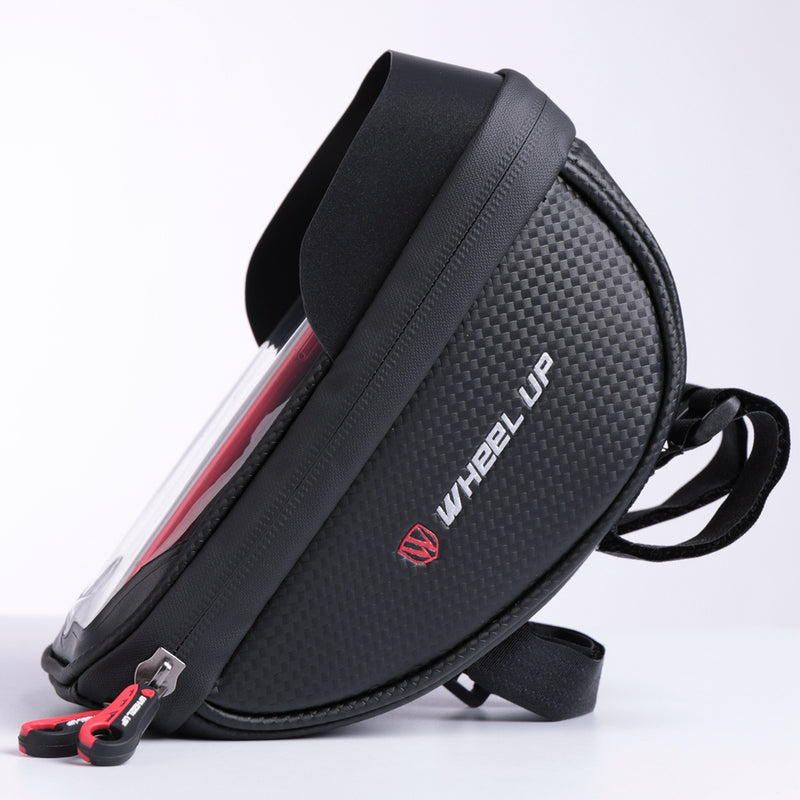 WHEEL UP 6inch Front Fingerprint Unlock Handlebar Bag Waterproof Touch Sceen Phone Holder Bags