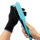 1/2Pcs Heat Resistant Gloves Pro Curling Tongs Wands Hairdressing Straighteners Finger Gloves