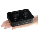 X7 Live Sound Card Microphone 20 Functions Voice Changer for Mobile Phone PC Computer Broadcast
