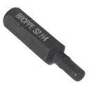 BROPPE 3pcs H4-H6 Hexagon Impact Screwdriver Bits 8mm Hex Shank 36mm Hexagon Screwdriver Bits Set