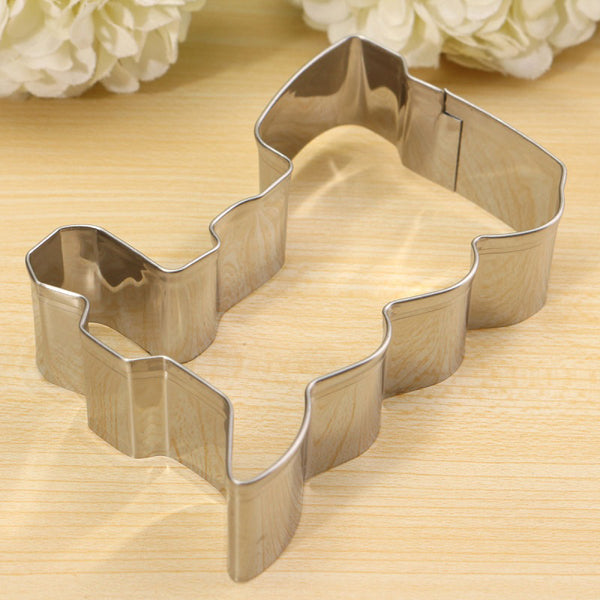 Train Shape Stainless Steel Cookie Cutter Cake Baking Mold