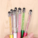 8PCS Random Colorful Crystal Pen Diamond Ballpoint Pens Fashion Creative St H8Q1