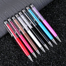 8PCS Random Colorful Crystal Pen Diamond Ballpoint Pens Fashion Creative St H8Q1