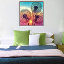 5D DIY Diamond embroidery sunset dandelion diamond painting Cross Stitch Rh G9W6