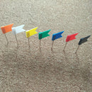 160 Pieces Push Pins Map Flag Push Tacks, Assorted 7 Colors T3N9