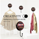 New Retro Creative Beer Cover Hook "MAN GAVE Beer" Character Personality Ho M2N8