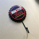 New Retro Creative Beer Cover Hook "MAN GAVE Beer" Character Personality Ho M2N8