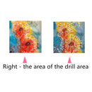 5D DIY Diamond Embroidery Beautiful Colored Dandelion Diamond Painting Cros K5V3