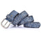 woman belts Star geometric rivet pin buckle PU belt for women fashion top q X3J8
