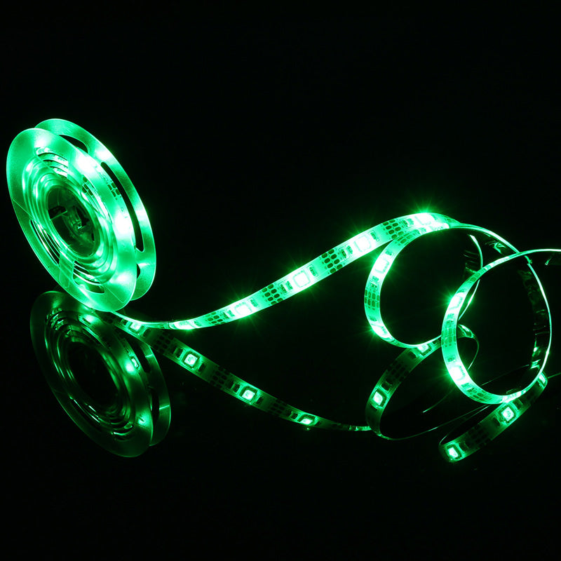 USB Powered RGB Color Changing SMD5050 LED Strip Computer Backlight Light Kit