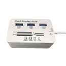 3.0 usb hub and Card Reader COMBO high speed hab with MS/SD/M2/TF and with  K1G9