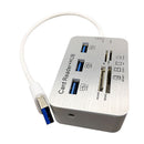 3.0 usb hub and Card Reader COMBO high speed hab with MS/SD/M2/TF and with  K1G9