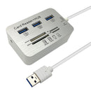 3.0 usb hub and Card Reader COMBO high speed hab with MS/SD/M2/TF and with  K1G9
