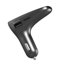 Car MP3 Player Bluetooth Car FM Transmitter QC.30 Fast Charge Universal Car C8U7