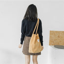 Women Shopping Bags Ladies Corduroy+Cotton One Shoulder Bags Girls School B G3M4
