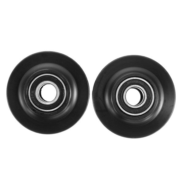 2Pcs Sliding Barn Door Wheel 70x34x15mm POM Lifting Pulley Accessories