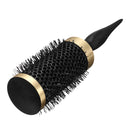 1 Piece Round Curling Hair Comb Plastic Black Salon Barber Hairdressing Styling Tool