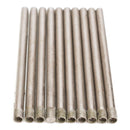 10pcs 2.5mm Diamond Coated Hole Saw Cutter Drill Bits for Glass Tile Ceramic