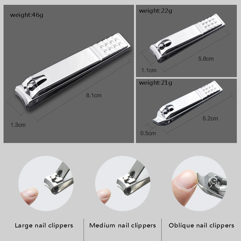 15 in 1 Manicure set Professional nail clipper Finger Plier Nails art Beaut C7W8