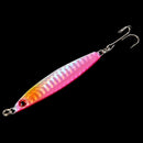 7pcs Jigs Fishing Lures Sea Metal Crankbaits Fish Tackle 7cm 21g