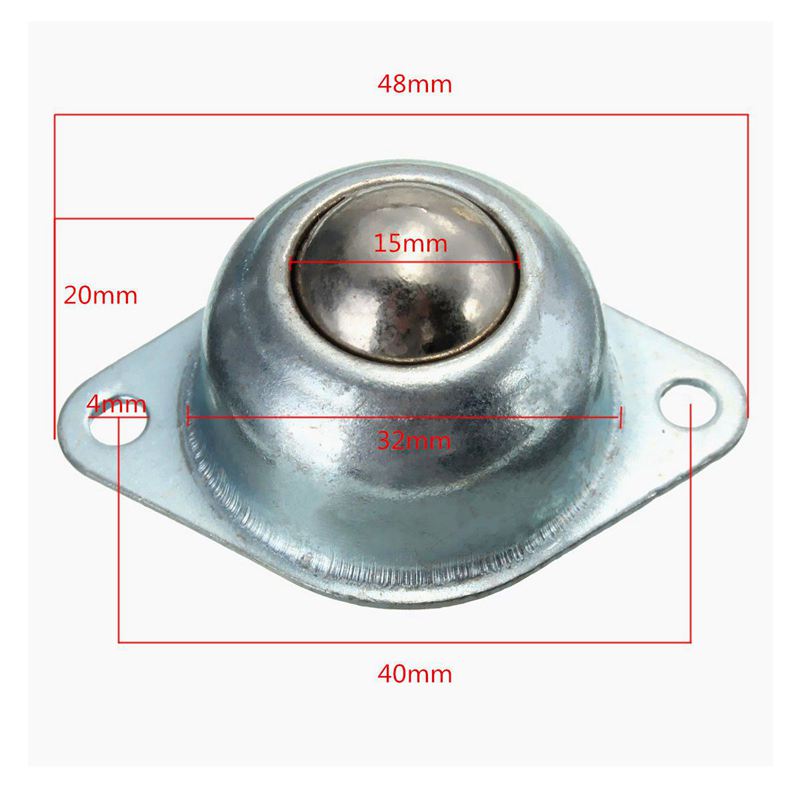 1PCS bullseye universal wheel steel bead wheel stainless steel steering whe U3G1
