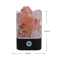 Himalayan Salt Lamp Air Purifier Crystal Lonic Rock Shape Night Light Dimmer