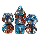35PCS Metal Polyhedral Dices Set For Dungeons & Dragons Dice Desktop RPG Game