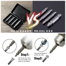 Damaged Screw Extractor Tool Sets,4 Pieces for Easily Remove Stripped Broke Q7M8