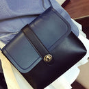 Mini Casual Small Messenger Bags New Women Handbag with Mortise Lock Clutch P9K2
