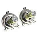 A Pair of H4 HID Xenon Light Bulbs Lamps DC12V Yellow 3000K