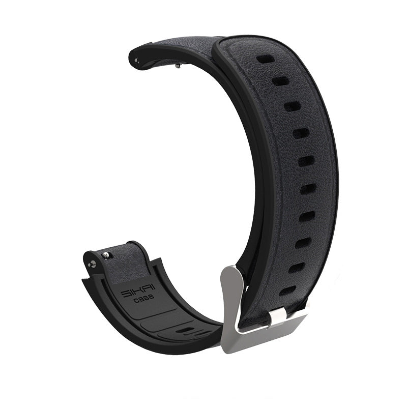 Bakeey Leather Silicone Watch Band Replacement Watch Strap for Amazfit Verge Lite