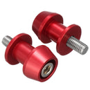 Pair 8mm Swing Arm Spool Motorcycle CNC Slider Stand Bobbins Universal Alloy