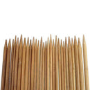75pcs/set 15 Sizes 20cm Double Pointed Carbonized Bamboo Knitting Needles S