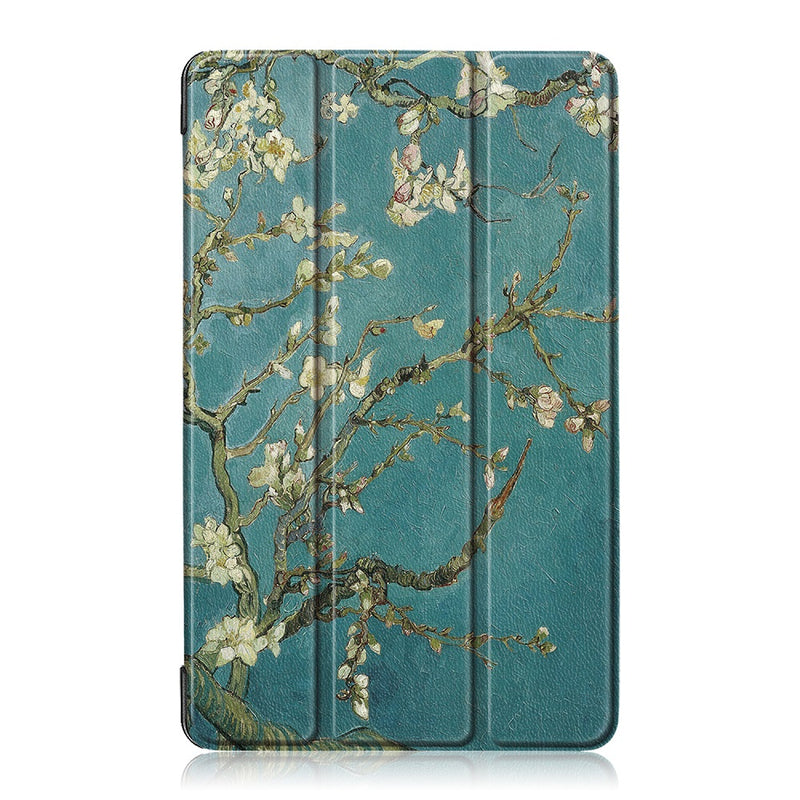 Apricot Blossom Tri Fold Case Cover for 8 Inch Huawei Honor 5 8 Inch Tablet