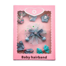 Green 1 Set 6pcs Cloth Cartoon Princess Lace Bow Pentacle Hairpin Hairpin S U2I5