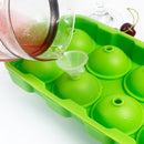 Cocktail Whiskey Ice Ball Maker IceTray Silicone Ice Molds Maker Kitchen Ba Q4C8