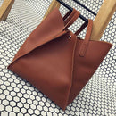 Women Handbag Lady Shoulder Bags Tote Purse Messenger Satchel Leather(Brown C7Y1