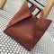 Women Handbag Lady Shoulder Bags Tote Purse Messenger Satchel Leather(Brown C7Y1