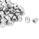 25Pcs 1/4 inch - 20 Stainless Steel Dome Head Cap Acorn Hex Nuts 25Pcs Z5N1