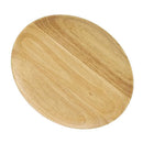 Wooden Plate Wood Serving Tray Food Dish Snacks Platter Kitchenware-Wood co O4M9