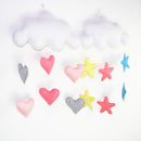 Lovely Cloud Tent Wall Hanging Decor Toys Kids Room Decoration Photo Props
