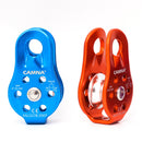 CAMNAL 26KN Aluminum Alloy Climbing Fixed Single Pulley Rescue Aloft Work Rappelling Equipment