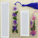 2 Pcs/Set Rectangle Silicone Bookmark Mold, DIY Bookmark Mould Making Epoxy