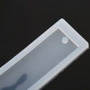 2 Pcs/Set Rectangle Silicone Bookmark Mold, DIY Bookmark Mould Making Epoxy